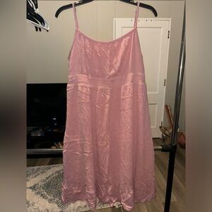 Never Worn GRACE KARIN Spaghetti Strap Ruffle Hem Pleated Flowy Midi Dress